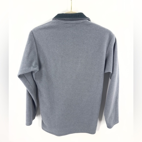 Vintage Patagonia Mens Capilene Fleece Half Zip Pullover Size XS Grey USA Made - Picture 3 of 7